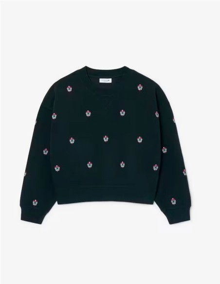 SUDADERA BORDADOS DE LACOSTE