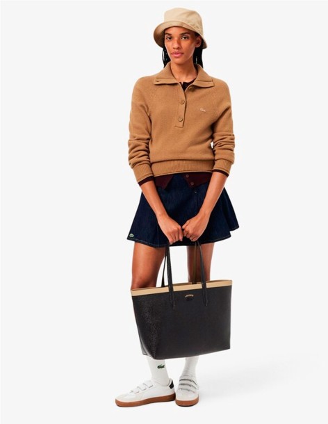 BOLSO SHOPPER REVERSIBLE DE LACOSTE