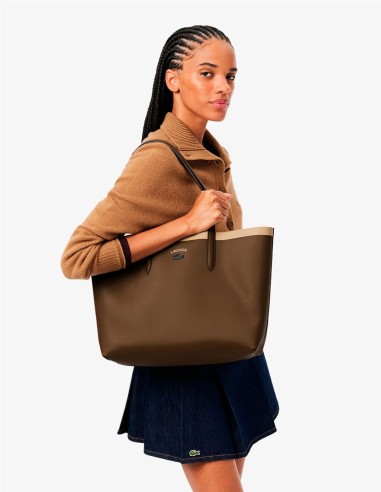 BOLSO SHOPPER REVERSIBLE DE LACOSTE